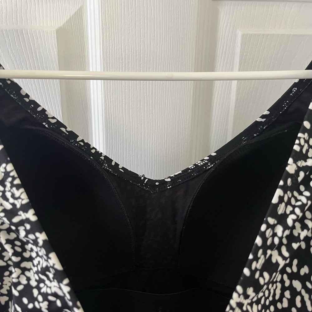 Swimsuits for All Black and White Women's Swimsuit - Picture 3 of 5